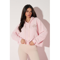 Bawełniana bluza oversize z napisami | Hurtownia online - cotygodniowe dostawy