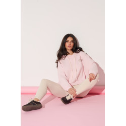 Bawełniana bluza oversize z napisami | Hurtownia online - cotygodniowe dostawy