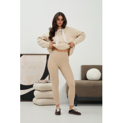 Modelujące legginsy z efektem push up i wysokim stanem