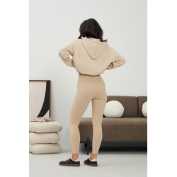 Modelujące legginsy z efektem push up i wysokim stanem