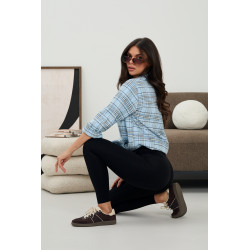 Modelujące legginsy z efektem push up i wysokim stanem