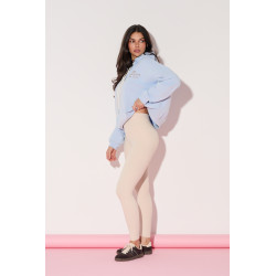 Modelujące legginsy z efektem push up i wysokim stanem