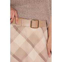 Spódnica midi w pastelową kratę | Hurtownia online italiamoda.pl