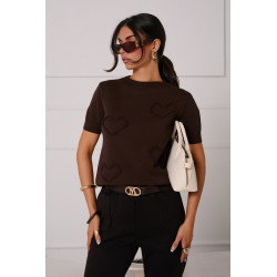 SPODNIE Z WYSOKIM STANEM I PASKIEM Z OZDOBNĄ KLAMRĄ