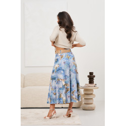 Spódnica midi w kwiatowy wzór | Hurtownia odzieży do butiku