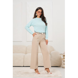Spodnie wide leg z paskiem | Sprzedaż hurtowa dla butików