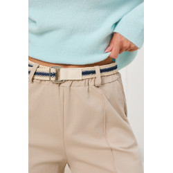 Spodnie wide leg z paskiem | Sprzedaż hurtowa dla butików