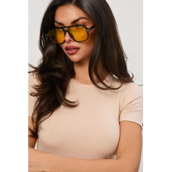 Dopasowana bluzka basic z krótkim rękawem | Hurtownia odzieży włoskiej