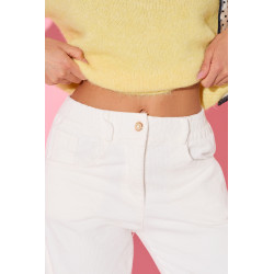 Spodnie sztruksowe z prostą nogawką | Hurtownia odzieży online na sztuki