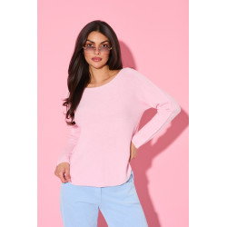 Sweter z przeszyciami na rękawach | Hurtownia odzieży damskiej online