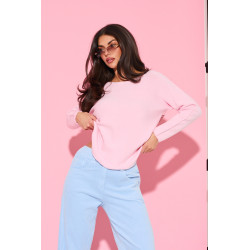 Sweter z przeszyciami na rękawach | Hurtownia odzieży damskiej online