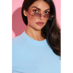 Dzianinowy sweter basic z rękawem 3/4 | Hurtownia odzieży damskiej Włochy