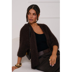 KRÓTKI KARDIGAN Z RĘKAWEM 3/4