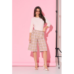 Spodenki bermudy w kratę | Hurtownia odzieży damskiej online