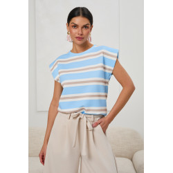Bluzka w pastelowe pasy