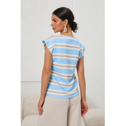 Bluzka w pastelowe pasy
