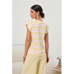 Bluzka w pastelowe pasy