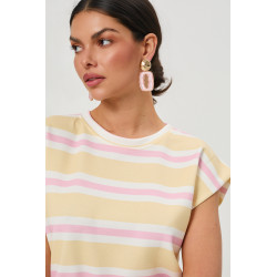 Bluzka w pastelowe pasy