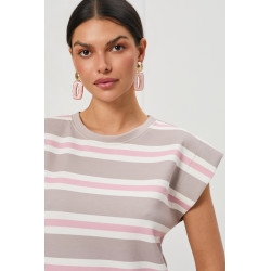 Bluzka w pastelowe pasy