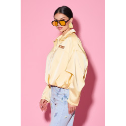 Lekka oversizowa kurtka bomberka