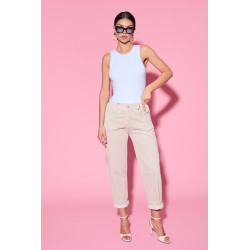 Spodnie sztruksowe z prostą nogawką | Hurtownia odzieży online na sztuki