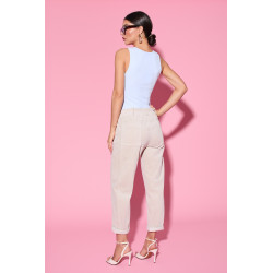 Spodnie sztruksowe z prostą nogawką | Hurtownia odzieży online na sztuki