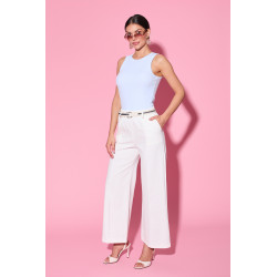 Spodnie wide leg z paskiem | Sprzedaż hurtowa dla butików