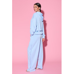 Komplet dresowy z bluzą i spodniami na napy