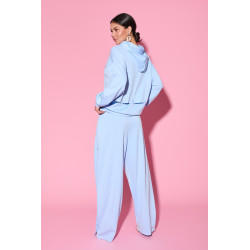 Komplet dresowy z bluzą i spodniami na napy