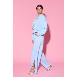 Komplet dresowy z bluzą i spodniami na napy