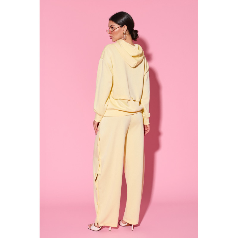 Komplet dresowy z bluzą i spodniami na napy