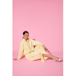 Komplet dresowy z bluzą i spodniami na napy