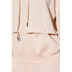 Komplet dresowy z bluzą i spodniami na napy