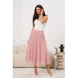 Tiulowa spódnica midi - Hurtownia odzieży damskiej z Włoch