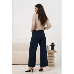 Spodnie wide leg z paskiem | Sprzedaż hurtowa dla butików