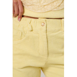 Spodnie sztruksowe z prostą nogawką | Hurtownia odzieży online na sztuki