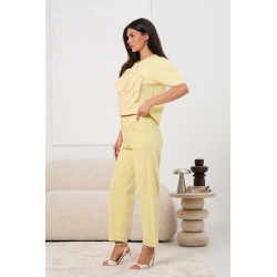 Spodnie sztruksowe z prostą nogawką | Hurtownia odzieży online na sztuki