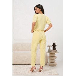 Spodnie sztruksowe z prostą nogawką | Hurtownia odzieży online na sztuki