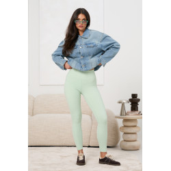 Modelujące legginsy z efektem push up i wysokim stanem