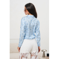 Koszula w drobne kwiaty | Modna odzież damska hurt