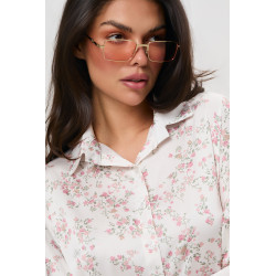 Koszula w drobne kwiaty | Modna odzież damska hurt