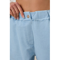 Spodnie jogger z koronkową aplikacją | Hurtownia włoskiej odzieży damskiej