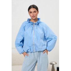 Kurtka wiatrówka z wysoką stójką | Hurtownia odzieży dla butiku