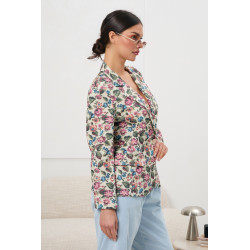 Marynarka w kwiatowy wzór | Hurtownia odzieży na sztuki