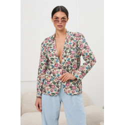 Marynarka w kwiatowy wzór | Hurtownia odzieży na sztuki