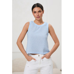 Top z ażurowej dzianiny | Internetowa hurtownia odzieży damskiej