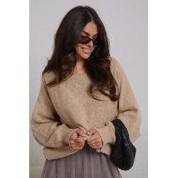 SWETROWA SUKIENKA Z TIULOWYM DOŁEM