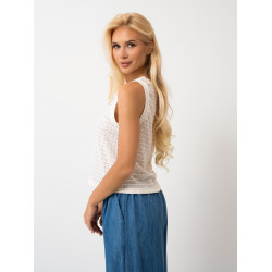 Top z ażurowej dzianiny | Internetowa hurtownia odzieży damskiej