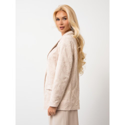 Marynarka z wyszywanym motywem kwiatowym