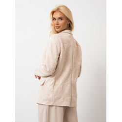 Marynarka z wyszywanym motywem kwiatowym